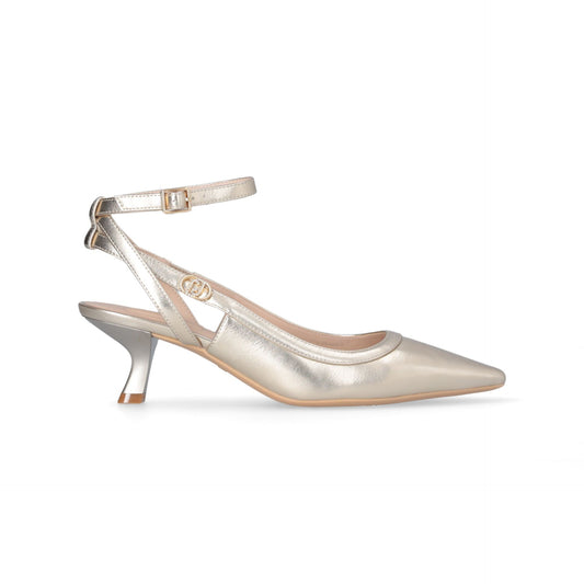 GEMY 02 - SLING BACK METALLIC LIGHT Women