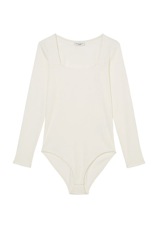 Marc O'Polo DENIM T-shirt, longsleeve, squared neck, body, compact rib (OP521D0BQ-A11) Women