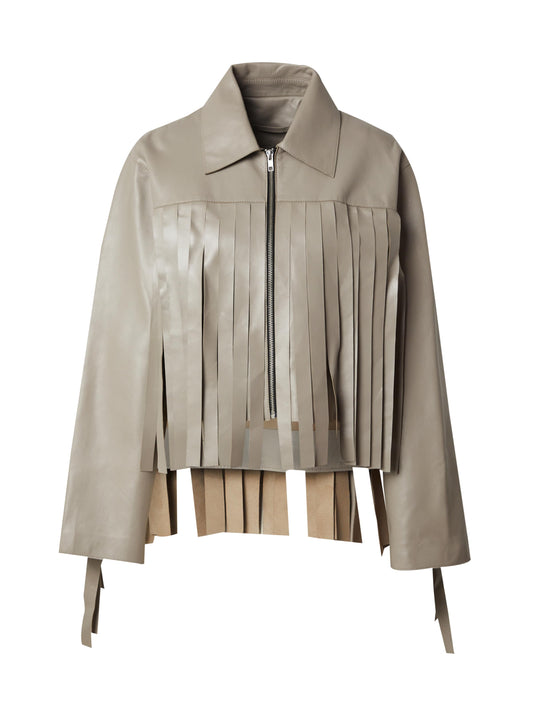 Stand Studio Charlotta Fringe Jacket (25109538) Women