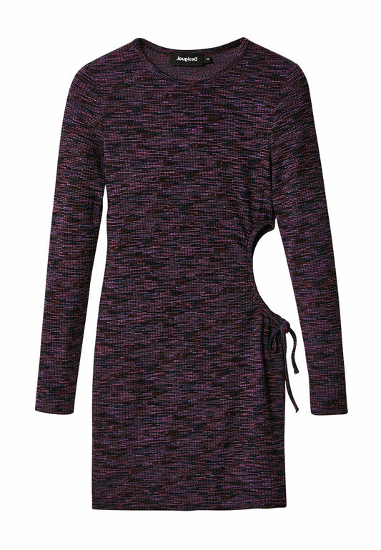 Desigual Short slim cut out dress Red (DE121C12R-G11) Women