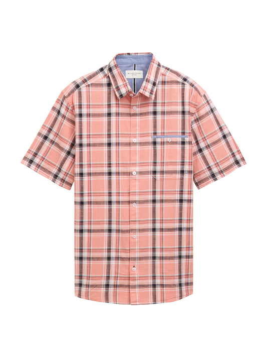 Tom Tailor checked slubyarn shirt (24275651) Men