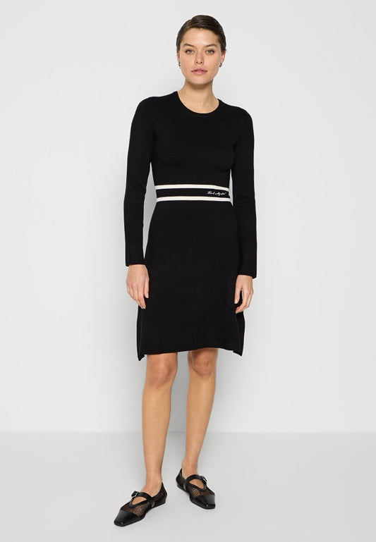 CTRST FLARE KNIT FLARE DRESS Women