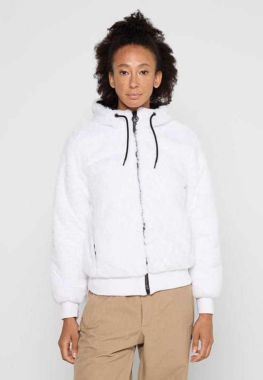 CMP WOMAN JACKET FIX HOOD White (ZZO2V4639-A00) Women