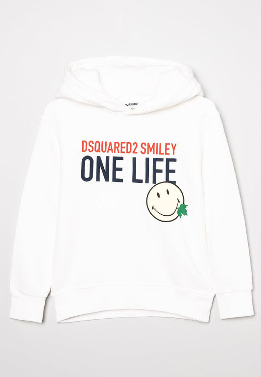 Dsquared2 D2S605U COOL FIT Sweatshirt White (ZZO2C7R06-A00) Kids