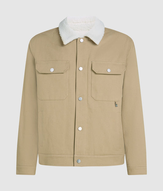 Karl Lagerfeld Jacket With Fleece Details Twill (A3M150061DX) Men