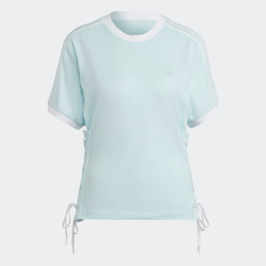 Adidas LACED TEE BLUE (HK5063) Women