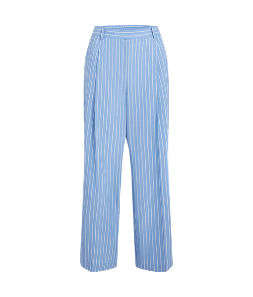 Karl Lagerfeld Autograph Striped Poplin Pants Classic Blue Stripe (B2W100291IK) Women