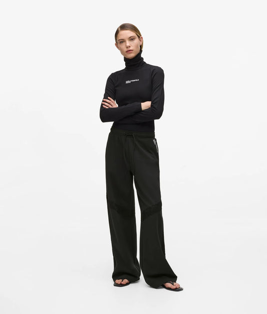 Karl Lagerfeld Fan Lace Pants Black (246W1007999) Women