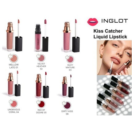 Inglot Kiss Catcher Lipstick Dirty Rouge 919 4g