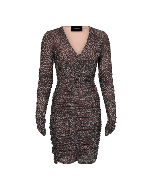 Marco Bologna Short Dress Chimip Animal.Cl (BPA26309VE) Women