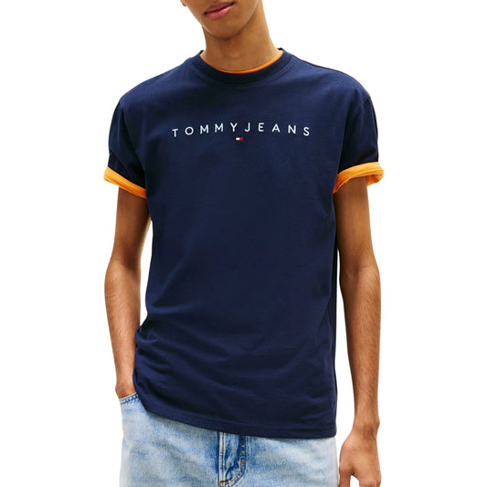 Tommy Hilfiger Regular Linear Logo Embroidery Shirt (DM0DM20744-C3Q) Men