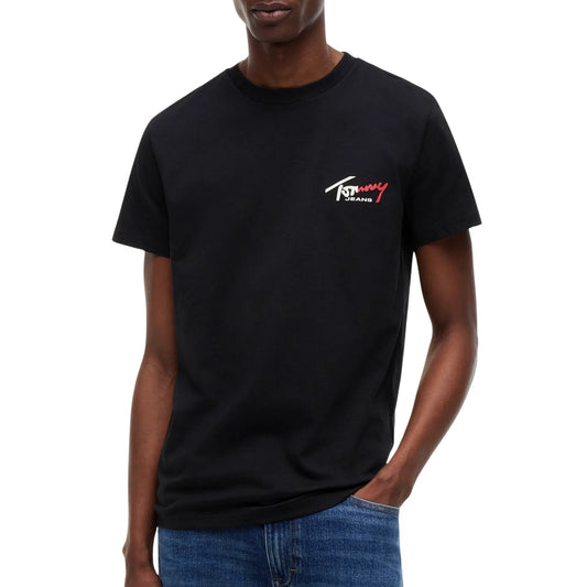 Tommy Hilfiger Slim Sign Chest Logo Shirt (DM0DM22538-BDS) Men
