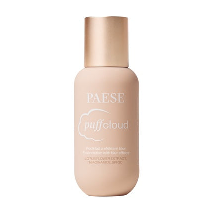 Paese Puff Cloud Foundation With Blur Effect Spf20 01 Light Beige 37ml