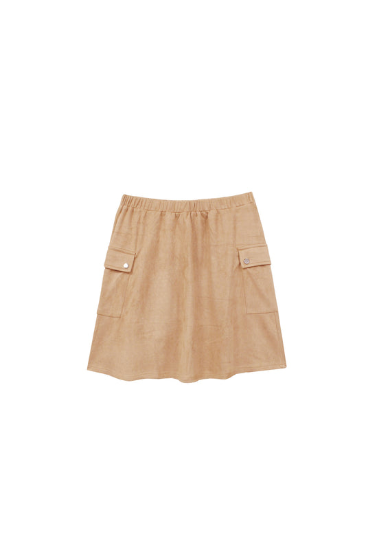 RUT&CIRCLE Skirt Light Brown (10F1703C12) Women