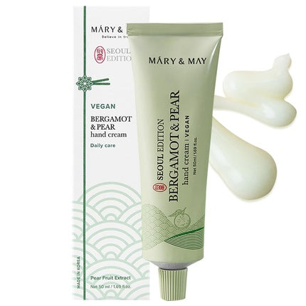 Mary&May Seoul Edition Bergamot & Pear Refreshing Hand Cream - Korean 50ml