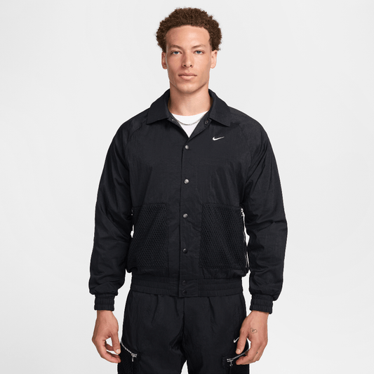 Nike Men's Repel Woven Basketball Jacket Black/White (FN2896-010) Men