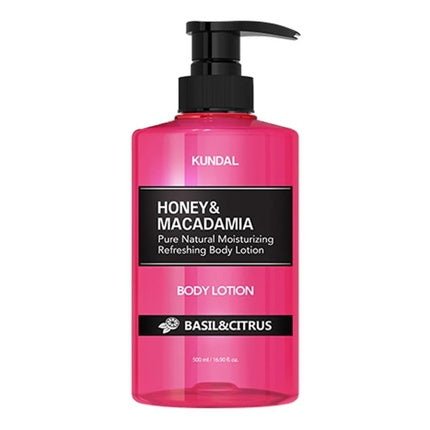 Kundal Honey & Macadamia Pure Body Lotion Basil & Citrus 100ml
