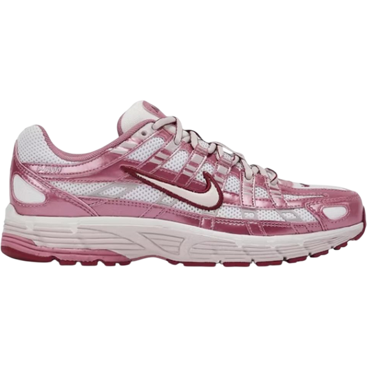 Nike P-6000 White Silt Red Peony  Women