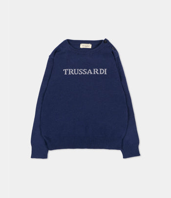 Trussardi Junior Sweatshirt Gaten Blue Estate (TIP26091FE) Kids