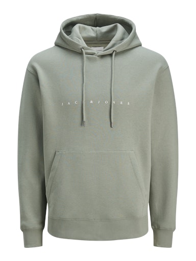Jack & Jones Essentials JJESTAR JJ SWEAT HOOD NOOS Iceberg Green (12233972-IcebergGreen) Men