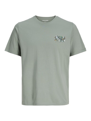 Jack & Jones JJGEPLAS TEE SS CREW NECK LN Iceberg Green (12278523-IcebergGreen) Men
