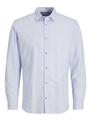 Jack & Jones Essentials JJESUMMER SHIRT L/S S23 SN Cashmere Blue (12220134-CashmereBlue) Men