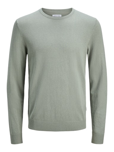 Jack & Jones Essentials JJEEMIL KNIT CREW NECK NOOS Iceberg Green (12208364-IcebergGreen) Men