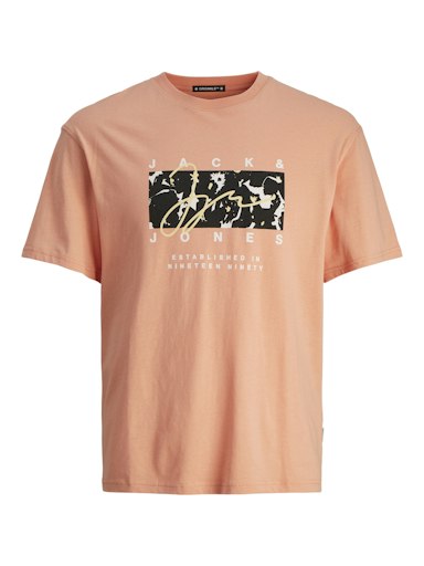 Jack & Jones Originals JORARUBA AOPBRANDING TEE SS CREW NECK LN Canyon Sunset (12255517-CanyonSunset) Men