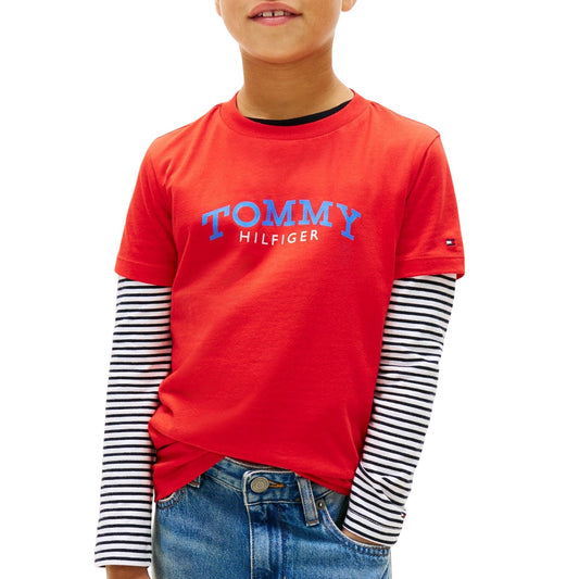 Tommy Hilfiger Monogram Graphic Shirt Boys (KB0KB10263) Kids