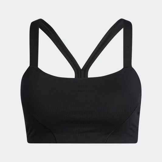 Adidas LS YOGA BRA BLACK_WHITE (H56330) Women