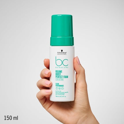 Schwarzkopf Professional Bonacure Volume Boost Perfect Foam Hair Mousse for Fine Hair 150ml
