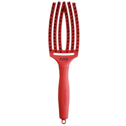 Olivia Garden I'M Perfection Red Confidence Finger Brush - Medium Peach