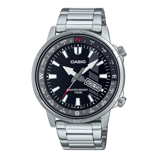 Casio Quartz Watch Grey (MTD130D1A4VDF) Men