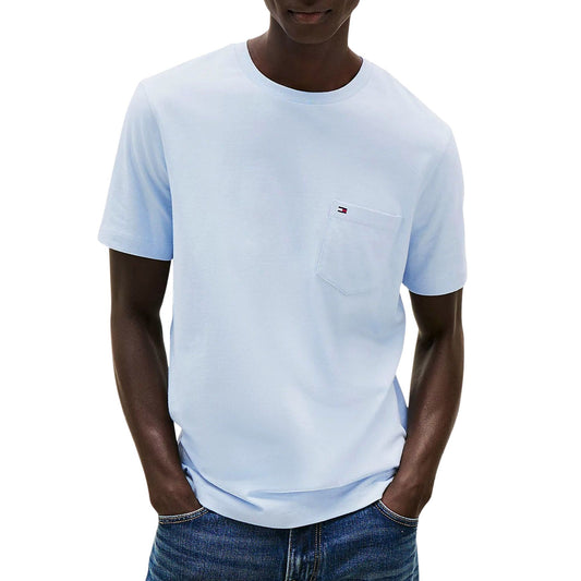 Tommy Hilfiger Essential Chest Pocket Regular Shirt Light Blue (MW0MW37283-C1O) Men