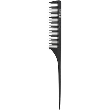 Lussoni Lift Tail Anti-Static and Shatterproof Carbon Handle Comb with Fine Tines 208
