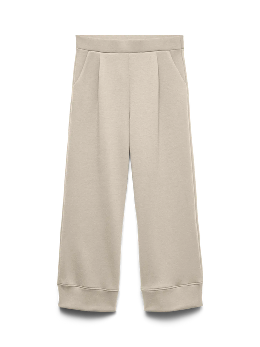 Uma High Waist Ankle Pants Oatmeal (10350197) Women