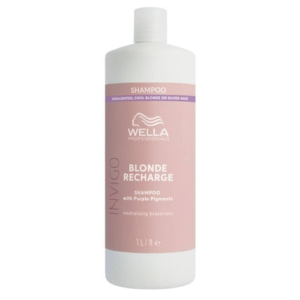 Wella Professionals Invigo Blonde Recharge Shampoo 1000ml