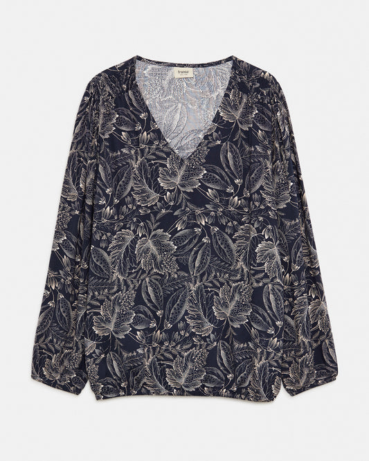 FRANSA Blouse Dark Blue (18S7142C22) Women