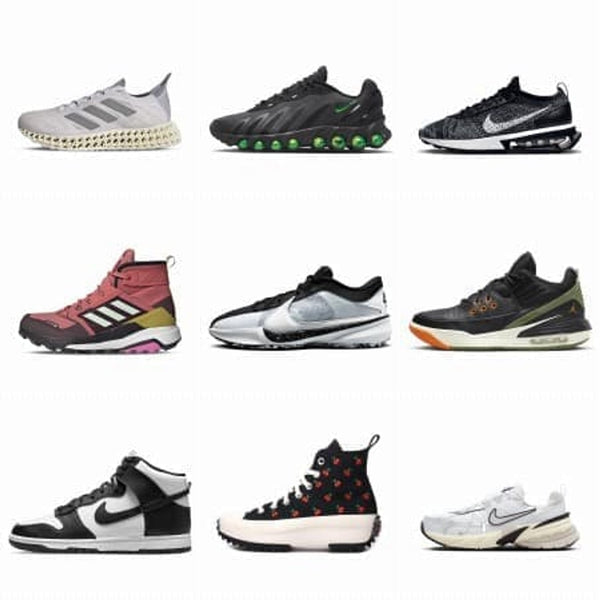 Sport Footwear Nike, adidas, Salomon cover