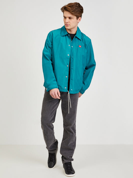 Diesel Petrol Lightweight Waterproof Jacket Blue (SUNICE-3574963) Men