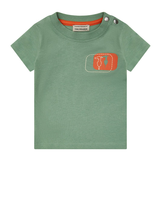 Trussardi Junior T-Shirt Weron Green Bas (TIP26049TS) Kids