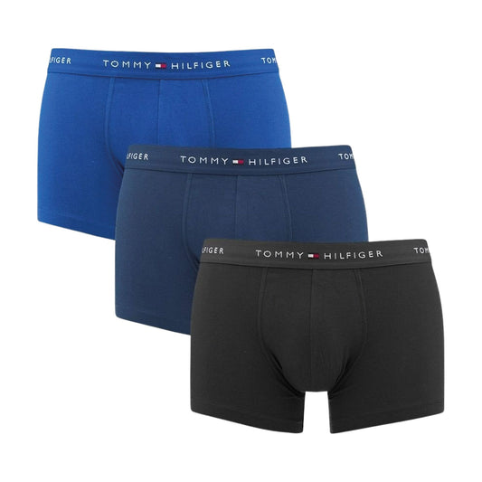 Tommy Hilfiger Trunk Boxershorts Men (3-pack) Black / Blue / Dark Blue (UM0UM03523-0T6) Men