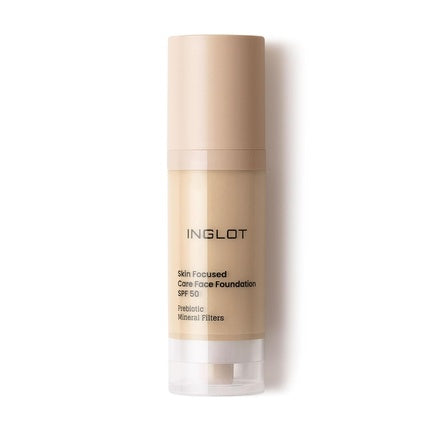 Inglot Skin Focused Care Face Foundation SPF 50+ 301 Light Olive 30ml