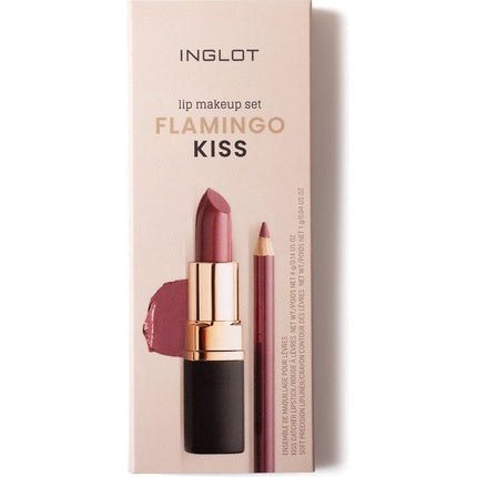 Inglot Lip Makeup Set Flamingo Kiss 28.21g