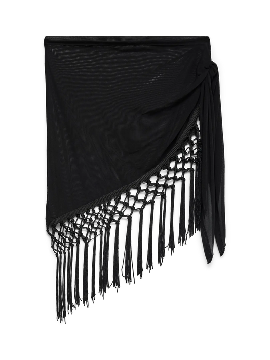 Awliza Mesh Scarf Black (10354328) Women