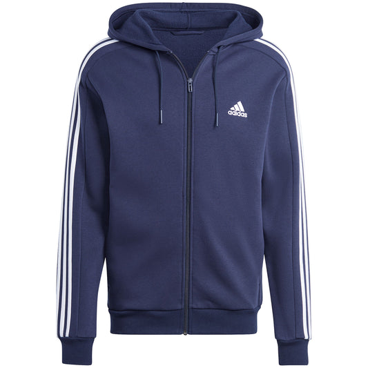 adidas Essentials Fleece 3-Stripes FZ Hoodie IJ6478 Men