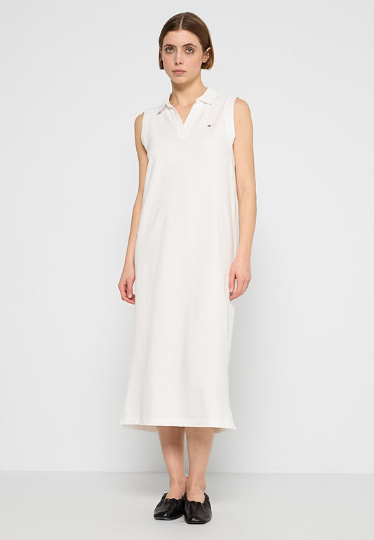 Tommy Hilfiger PIQUE RELAXED POLO N White (ZZO2V1L62-A00) Women