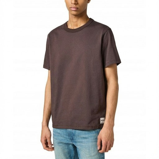 Wrangler Essential Crew Neck T-Shirt Mole, Men