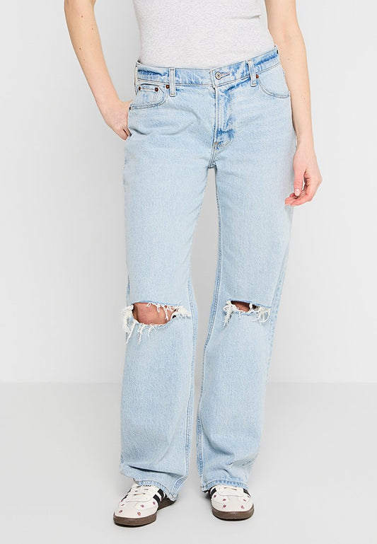 Abercrombie & Fitch Jeans Light Blue (ZZO2V84BB-K00) Women