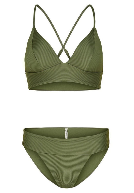 ONLY ONLBOBBY LIFE RIB BIKINI SET (ON381L004-N11) Women
